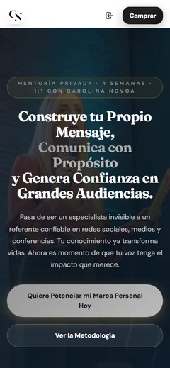 Captura móvil de Academia Carolina Novoa